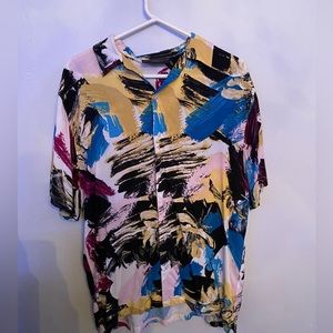 Men’s casual button up shirt